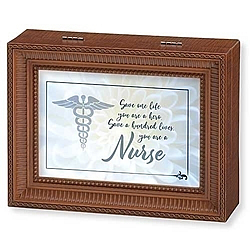 You Are A Nurse Music Box (Brown)