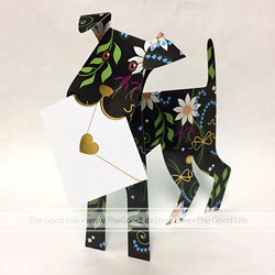 Fuschia Card (Dog)