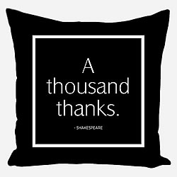 A Thousand Thanks Pillow