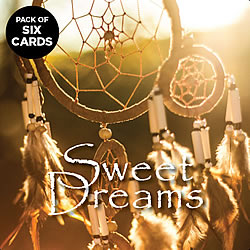 Sweet Dreams (Dreamcatcher) Greeting Card (6-PACK)
