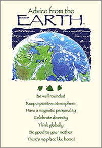 Advice From The Earth Card